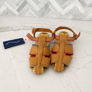 Farm Rio Caramel Palm Tree Sandal